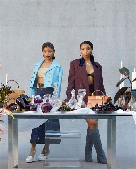 chloe halle fendi|Chloe x Halle have been getting creative in their .